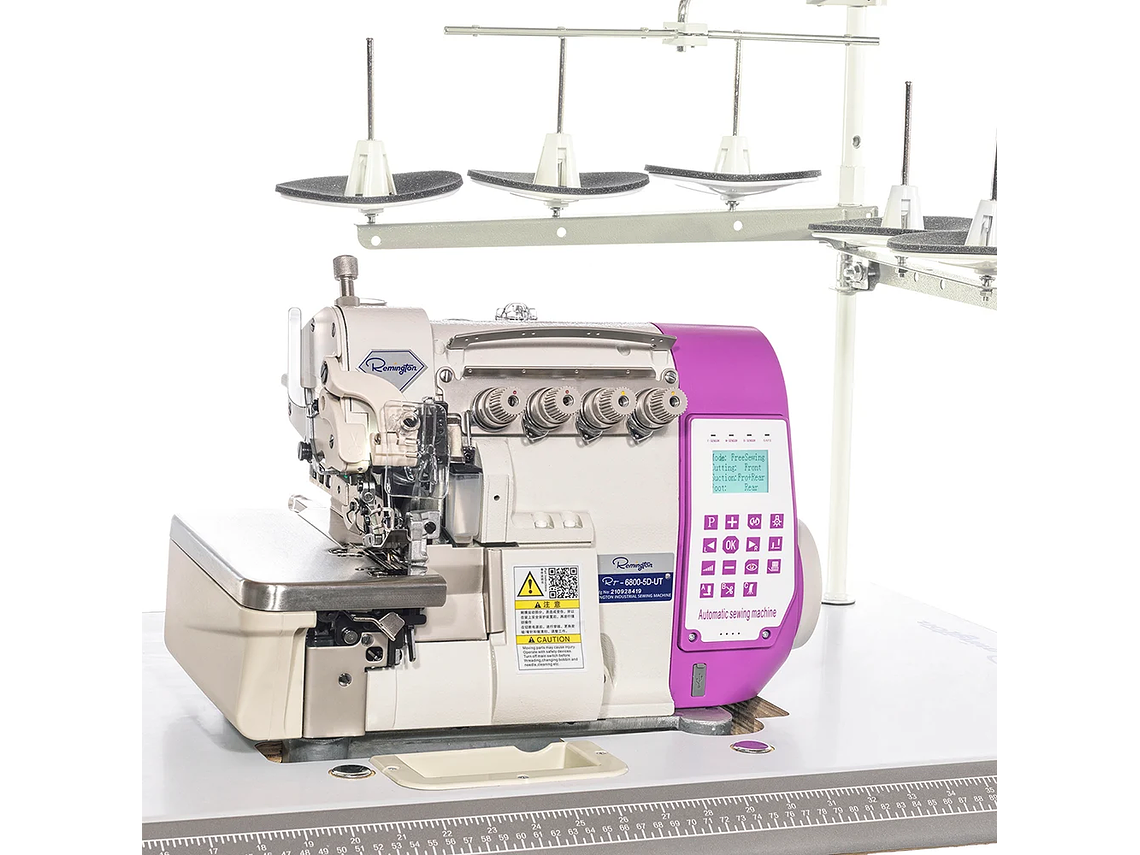OVERLOCK REMINGTON RT-6800-5D-UT INDUSTRIAL RT 6800-5D-UT SERVO DIRECTO 5