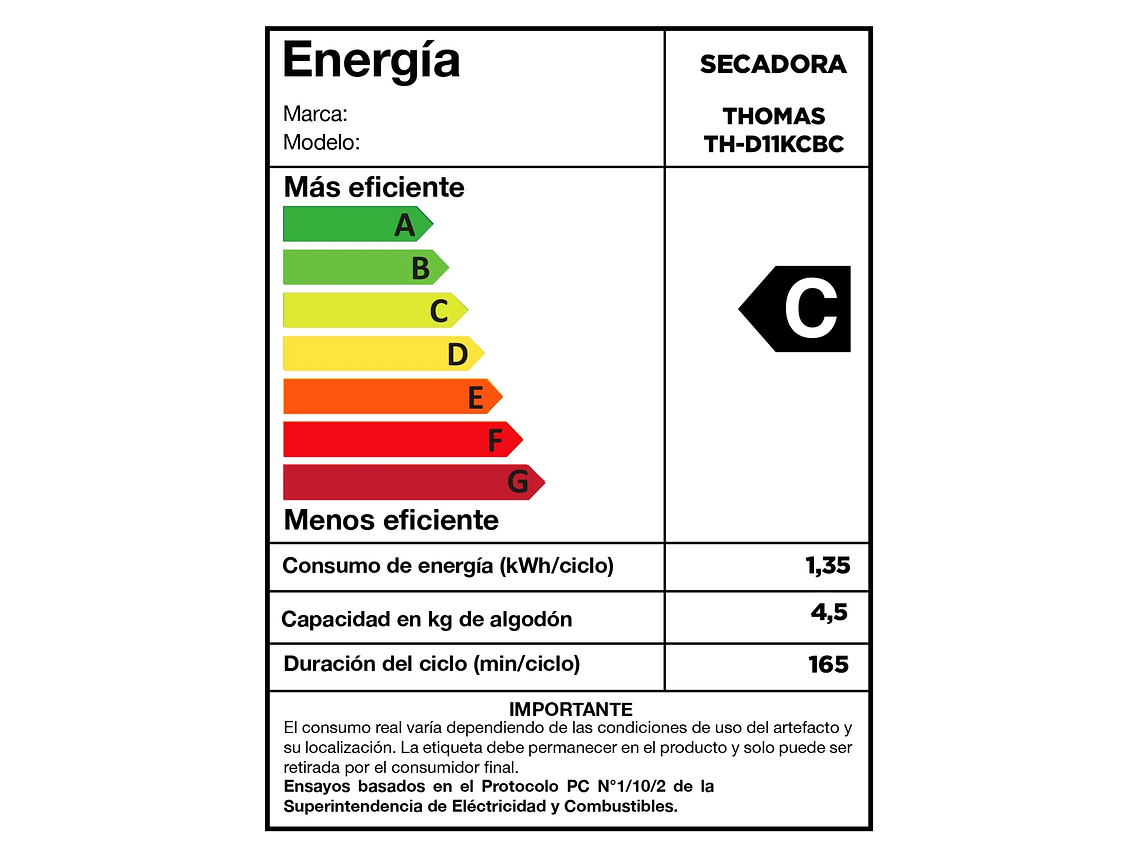 SECADORA ELE CTRICA 11 KG POR CONDENSACION CON BOMBA CALOR 3