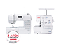 PACK JANOME MAQUINA DE COSER 1050DC + MAQUINA OVERLOCK 8002D - Miniatura 4