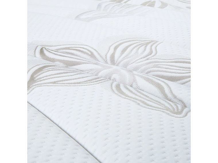 JUEGO DE DORMITORIO ROSEN ART 4 2PL B/D + RESPALDO ISSEY GRAFITO 6