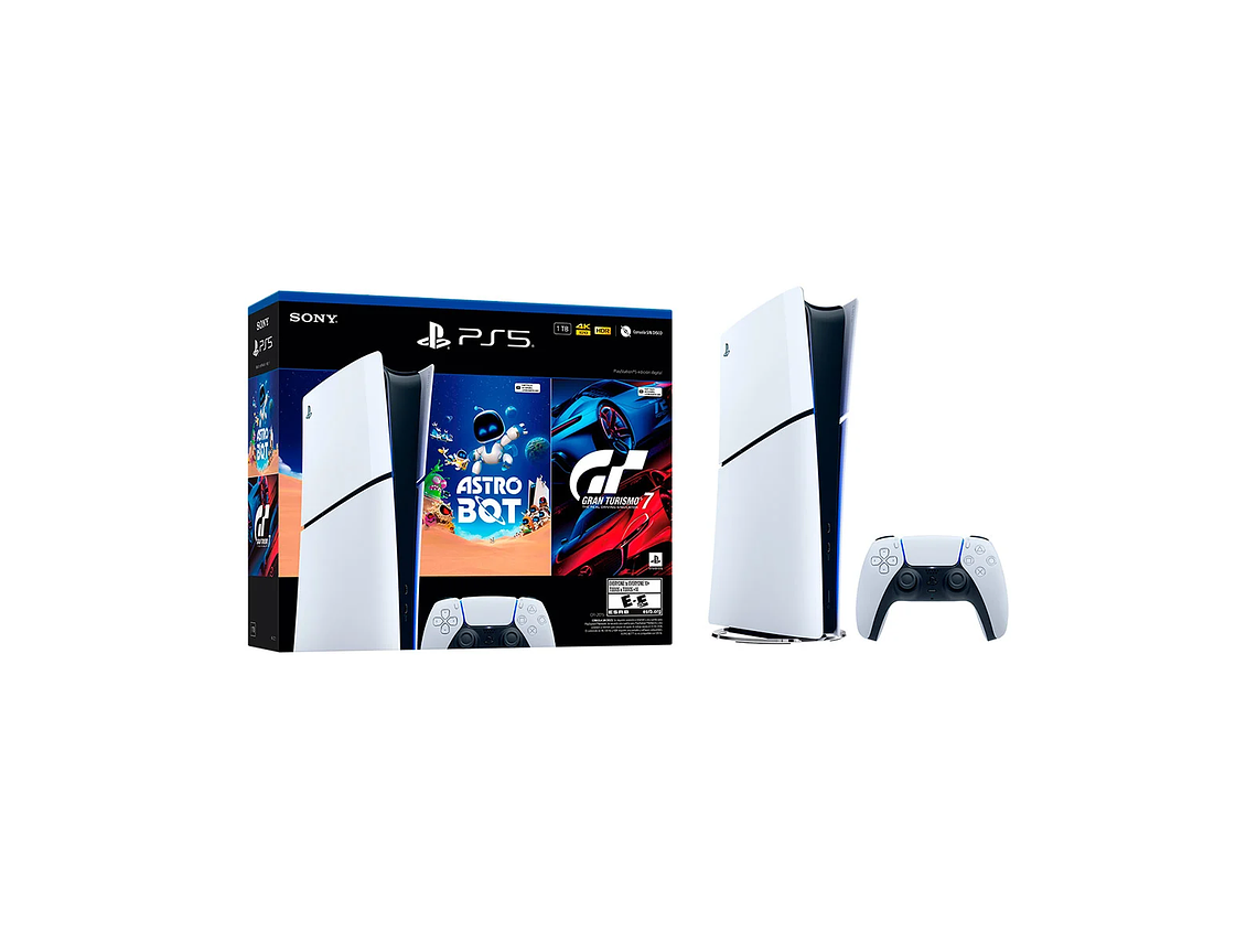 CONSOLA PLAYSTATION 5 EDICIÓN DIGITAL CON ASTRO BOT Y GRAN TURISMO 7 1