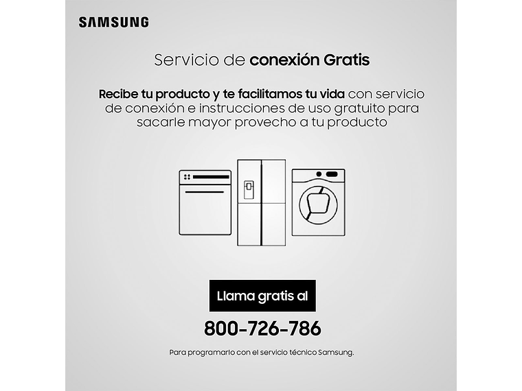 LAVADORA CARGA FRONTAL SAMSUNG WW12CGC04DAE 12KG BLANCO 3