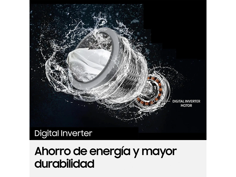 LAVADORA CARGA FRONTAL SAMSUNG WW12CGC04DAE 12KG BLANCO 4