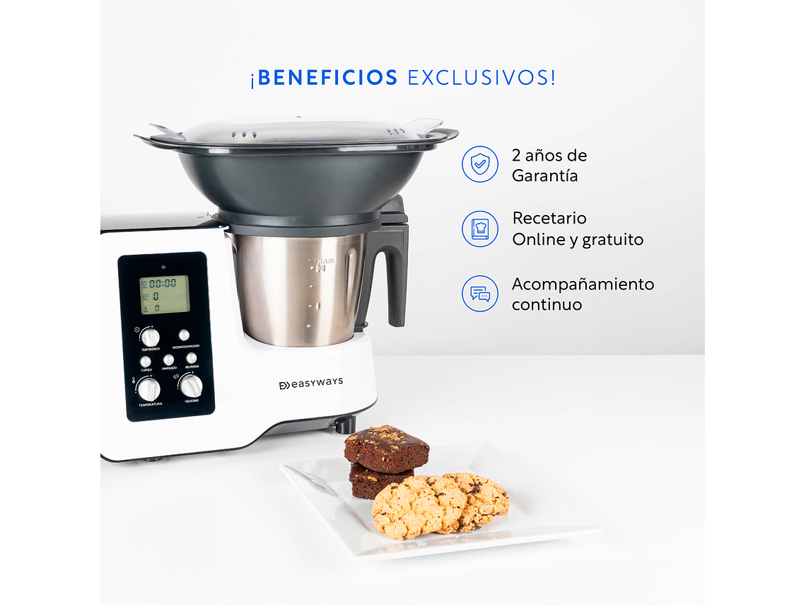 ROBOT DE COCINA KITCHEN PRO 2 L EASYWAYS 4