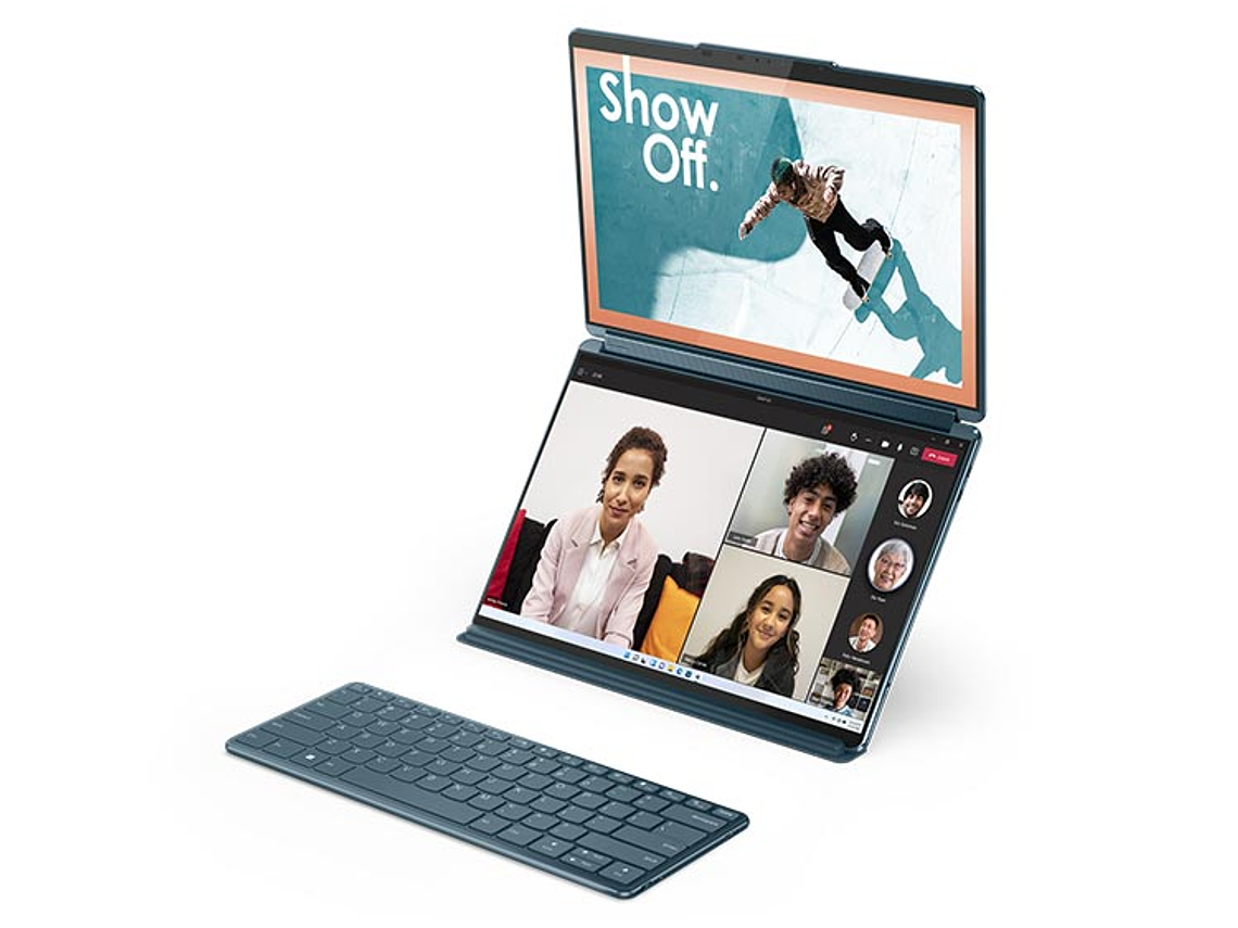 NOTEBOOK LENOVO YOGA BOOK 9I GEN 9 INTEL CORE ULTRA 7 32 GB RAM 1 TB SSD TOUCH 13.3 4