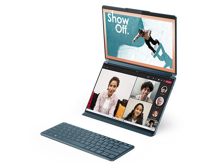 NOTEBOOK LENOVO YOGA BOOK 9I GEN 9 INTEL CORE ULTRA 7 32 GB RAM 1 TB SSD TOUCH 13.3 4