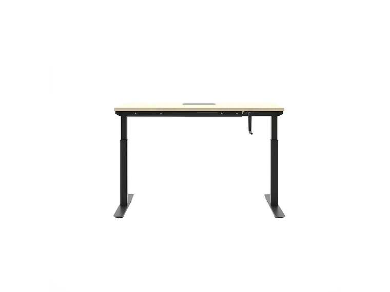 ESCRITORIO NEO AJUSTABLE CON PASACABLES 140X60 1