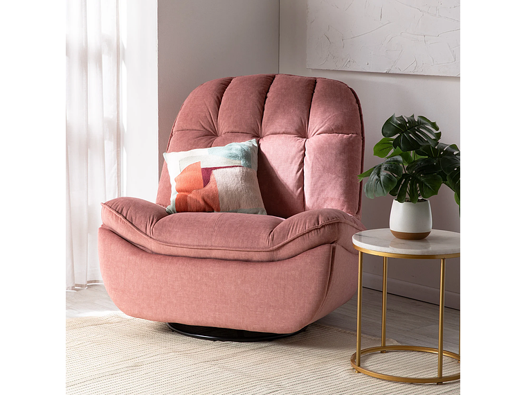 BERGERE MILLENIUM PINK: MECEDOR, GIRATORIO Y RECLINABLE 7