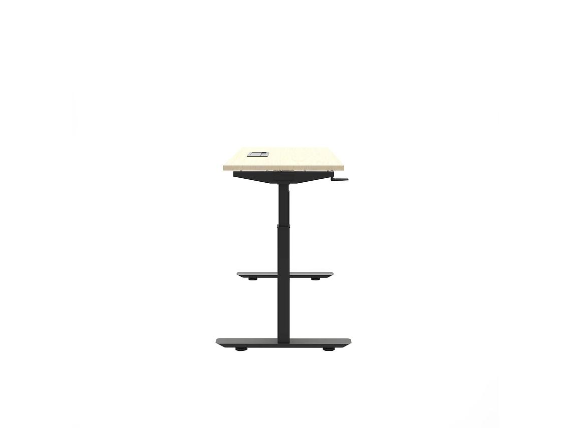 ESCRITORIO NEO AJUSTABLE CON PASACABLES 140X60 2