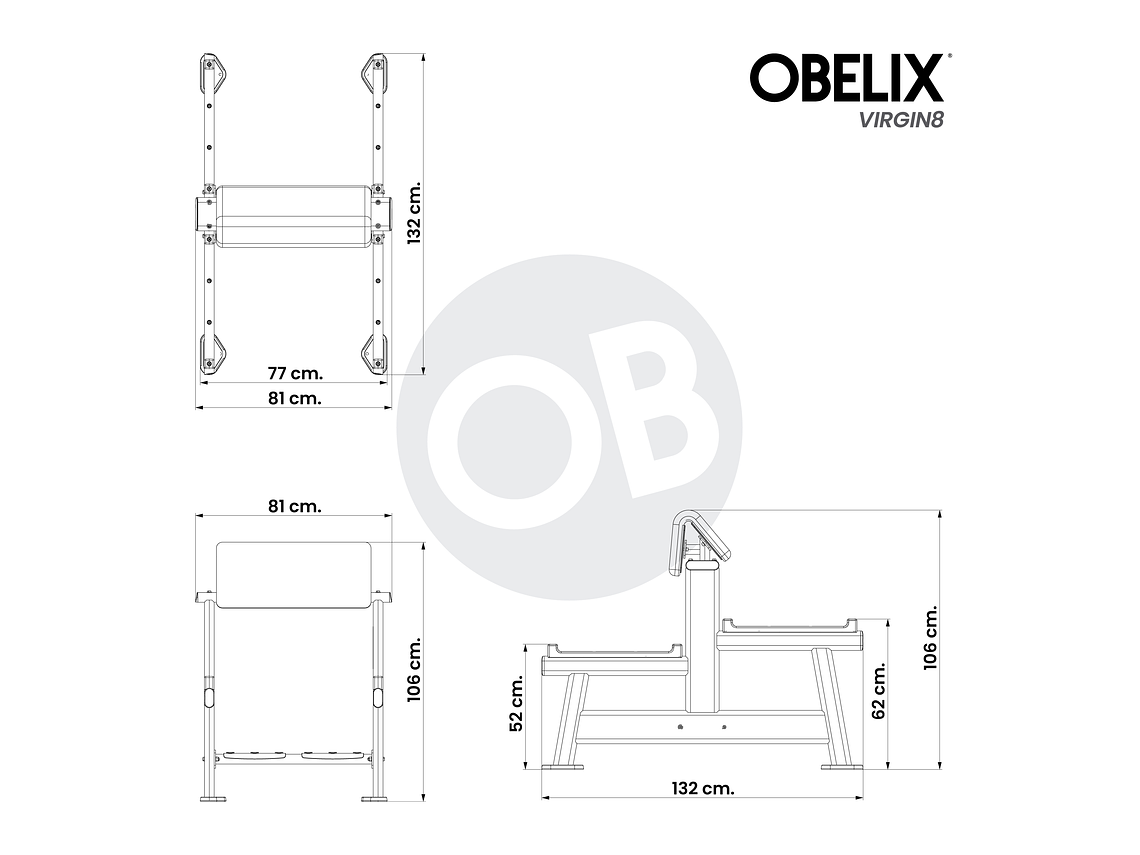 Banco Scott V8 Series | Obelix 4