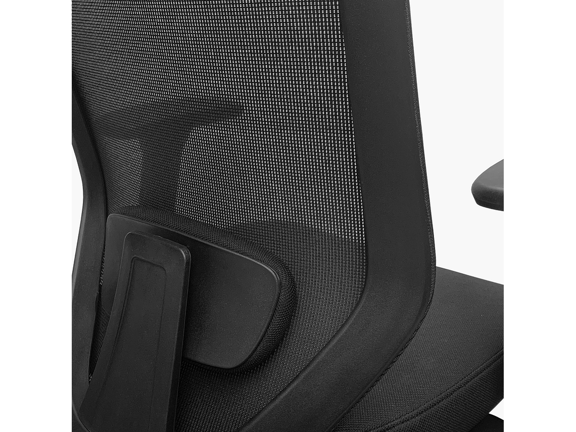 SILLA OFICINA FOCUS NEGRO CON CABECERO FORM 5
