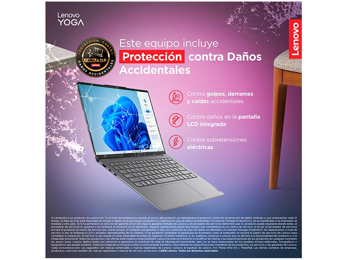 NOTEBOOK LENOVO YOGA BOOK 9I GEN 9 INTEL CORE ULTRA 7 32 GB RAM 1 TB SSD TOUCH 13.3 9