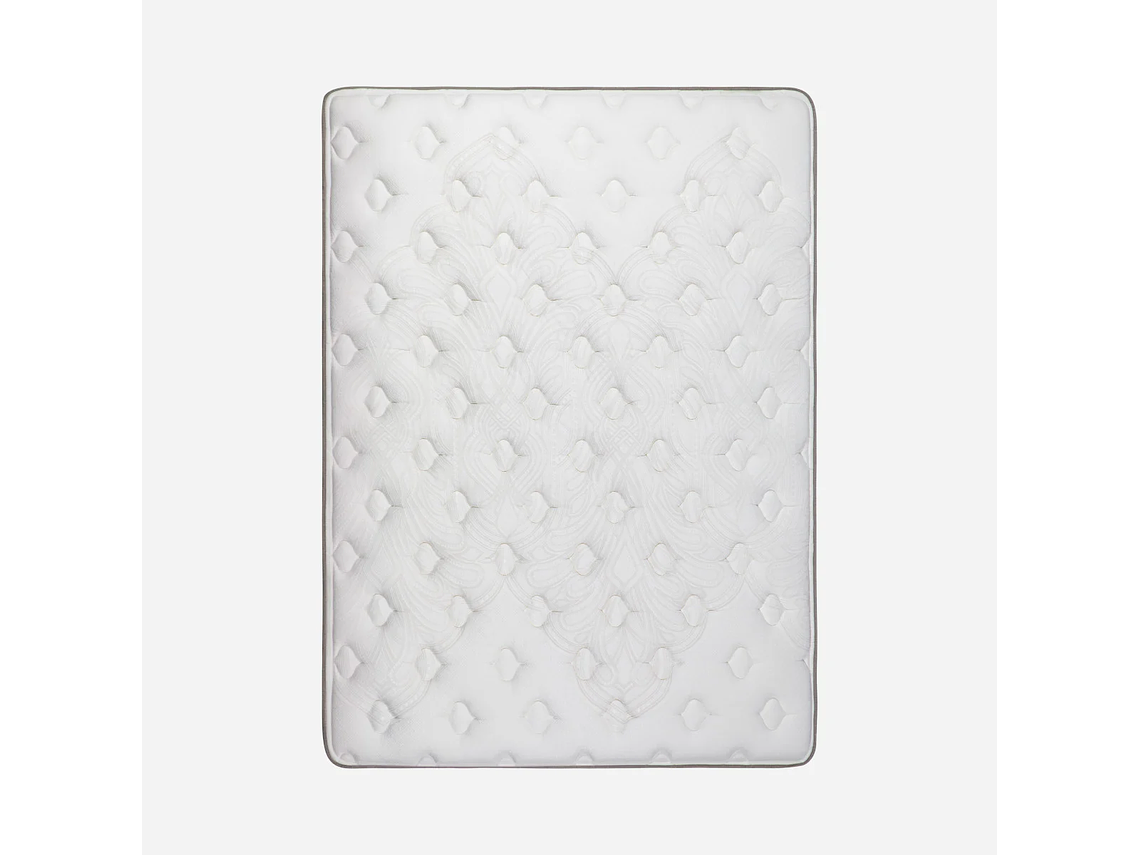 CAMA EUROPEA CLASSIQUE+ 2 PLAZAS +RESPALDO Y VELADORES DENIM 7