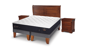 JUEGO DE DORMITORIO CIC CAMA EUROPEA PREMIUM KING + SET MIRO