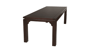 MESA COMEDOR ARTHOME LUCIANA RECTANGULAR 92 X 200 CM MADERA CHOCOLATE