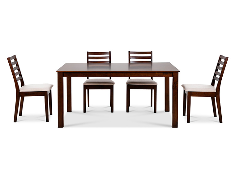 JUEGO DE COMEDOR CIC HELENA 6 SILLAS BEIGE 1