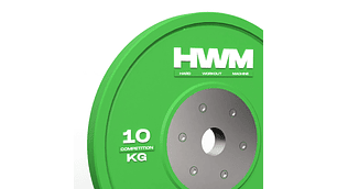 Par Bumper Plates Competición 10kg | HWM®