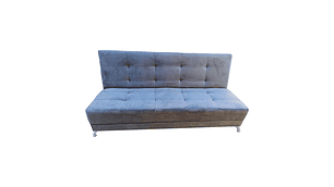 FUTON CAMA HVM PATAGONIA 15P GRIS LINO PMETAL