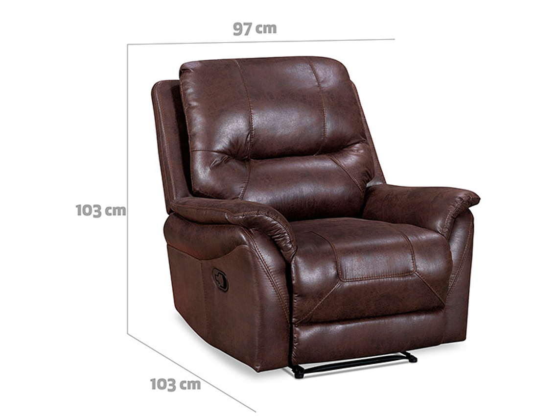 BERGERE CIC TOLEDO 1 CUERPO CAFÉ 6