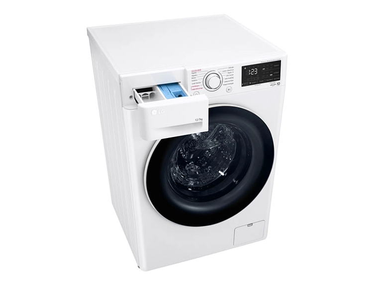 LAVADORA SECADORA LG WD12WVC5S6 12KG/7KG BLANCO 1