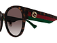 LENTES DE SOL HAVANA GUCCI - Miniatura 3