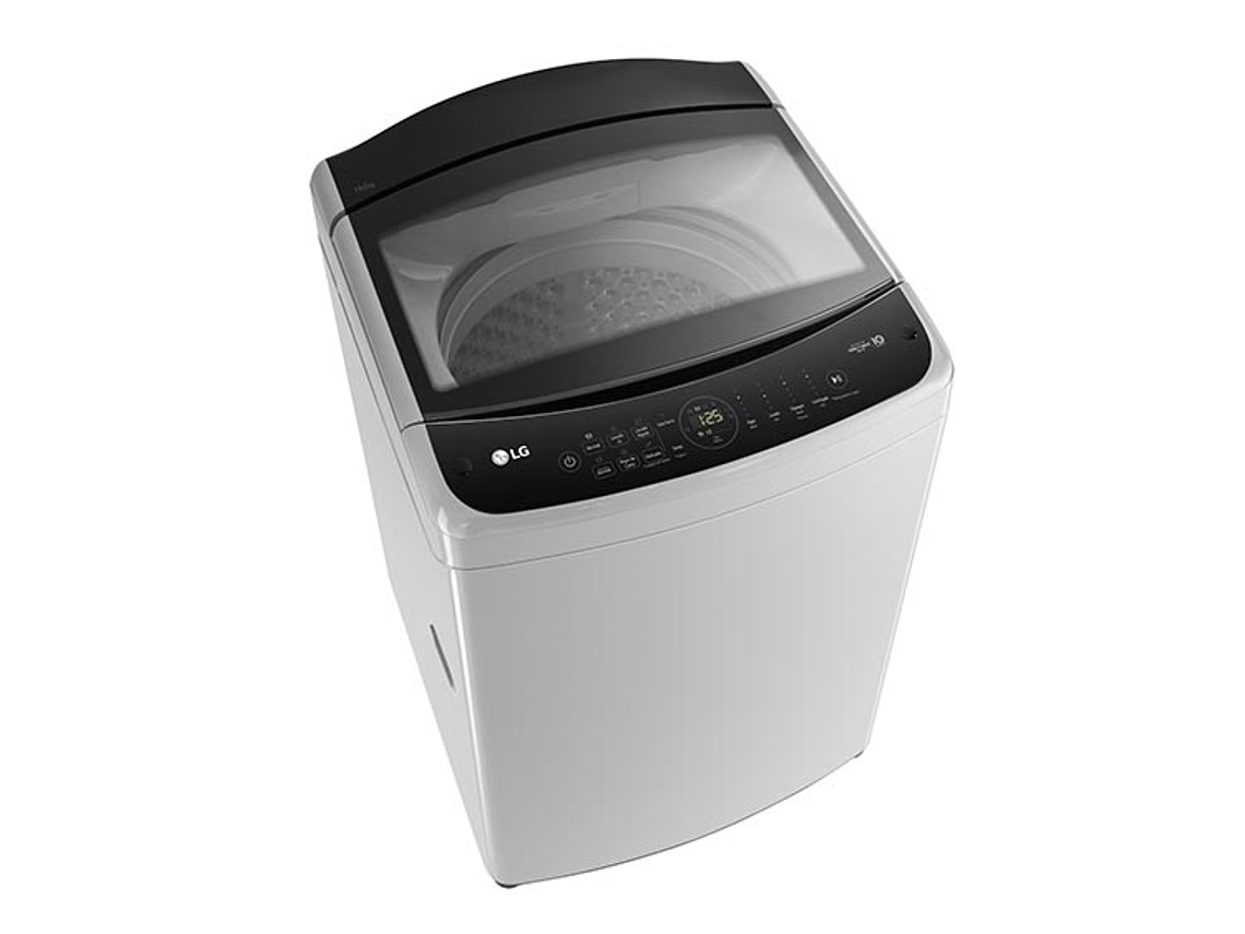 LAVADORA CARGA SUPERIOR LG WT19DV6 19KG PLATA 5