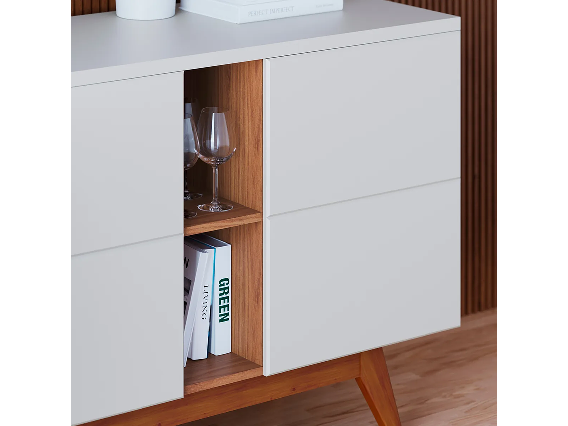 BUFFET DI PORETTI DESIGN 3C NORONHA 3 PUERTAS BLANCO 3