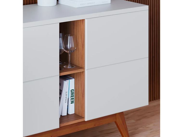 BUFFET DI PORETTI DESIGN 3C NORONHA 3 PUERTAS BLANCO 3