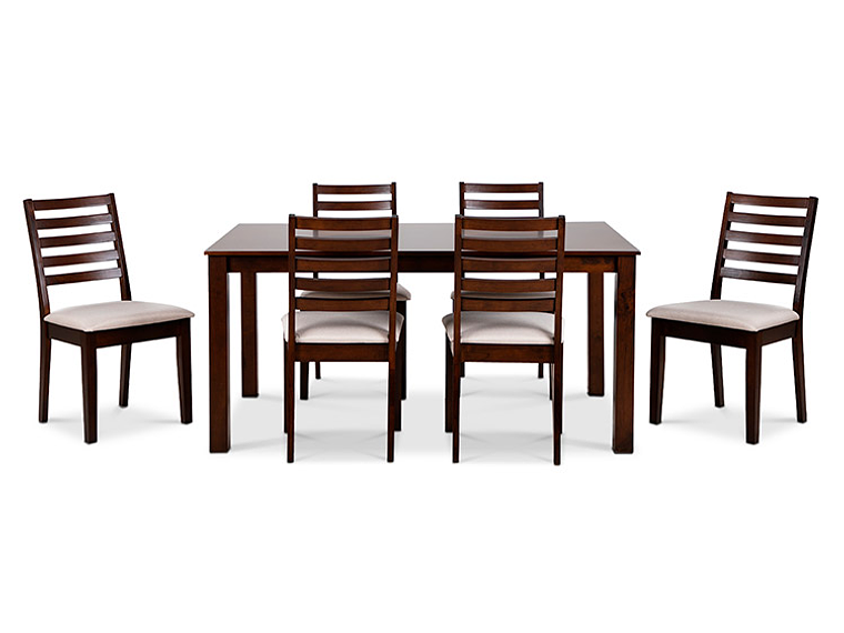 JUEGO DE COMEDOR CIC HELENA 6 SILLAS BEIGE 3