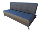FUTON CAMA HVM PATAGONIA 15P GRIS LINO PMETAL - Miniatura 2