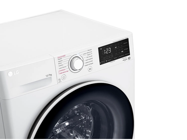 LAVADORA SECADORA LG WD12WVC5S6 12KG/7KG BLANCO 5
