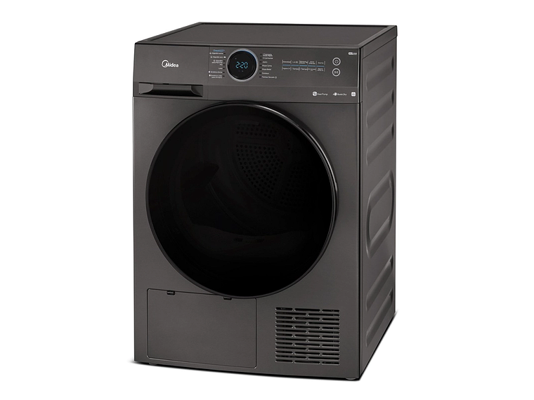 SECADORA DE ROPA BOMBA DE CALOR MIDEA MD200H120 12KG TITANIO 4