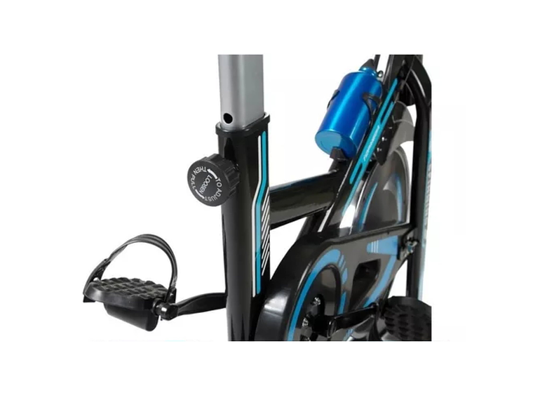 BICICLETA ESTÁTICA IMPORTCLICK DEP.106 SPINNING PROFESIONAL AZUL 7