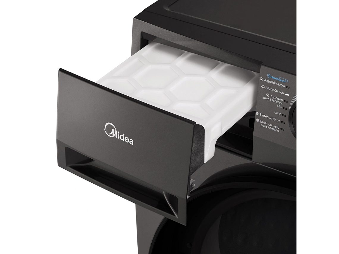 SECADORA DE ROPA BOMBA DE CALOR MIDEA MD200H120 12KG TITANIO 5