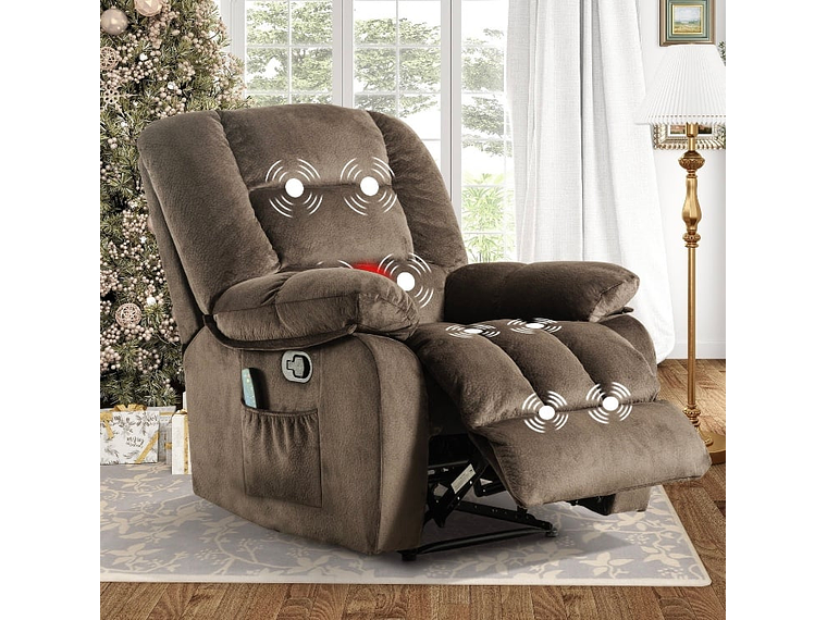 BERGERE RECLINABLE CON MASAJEADOR MANUAL BLADEN DE CR0504QF51D 1