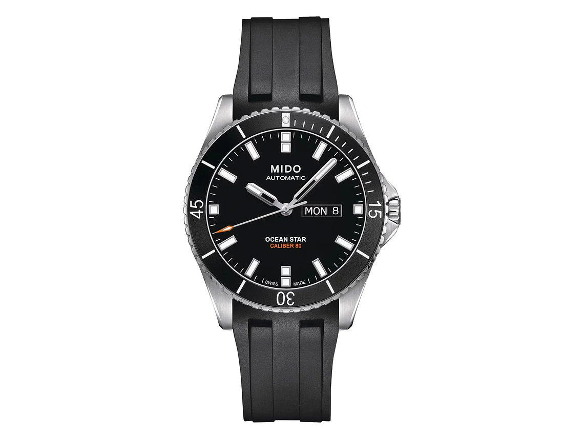 RELOJ MIDO OCEAN STAR 200 CAUCHO 1