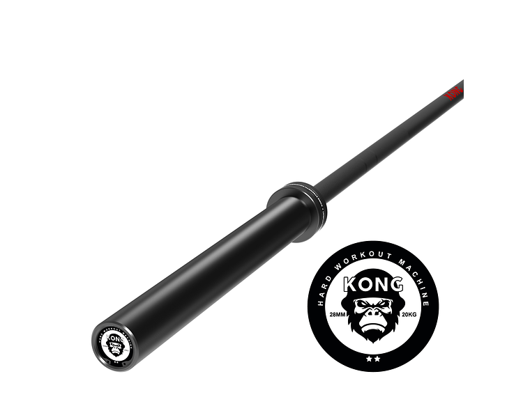 Barra Olímpica Cerakote Black 20kg | KONG 1