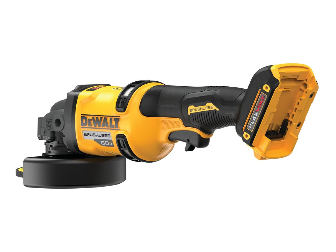 ESMERIL ANGULAR 4 1/2 60V DEWALT DCG418B SIN BATERIAS 2