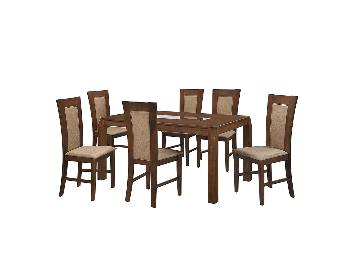 JUEGO DE COMEDOR BALI 1+6 1