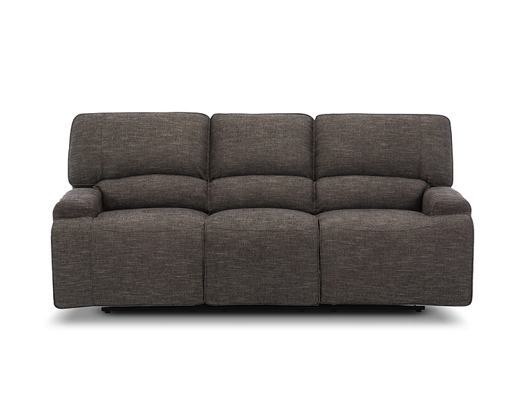 SOFÁ RECLINABLE ROSEN JAGGER 3 CUERPOS TAUPE ELÉCTRICO 2