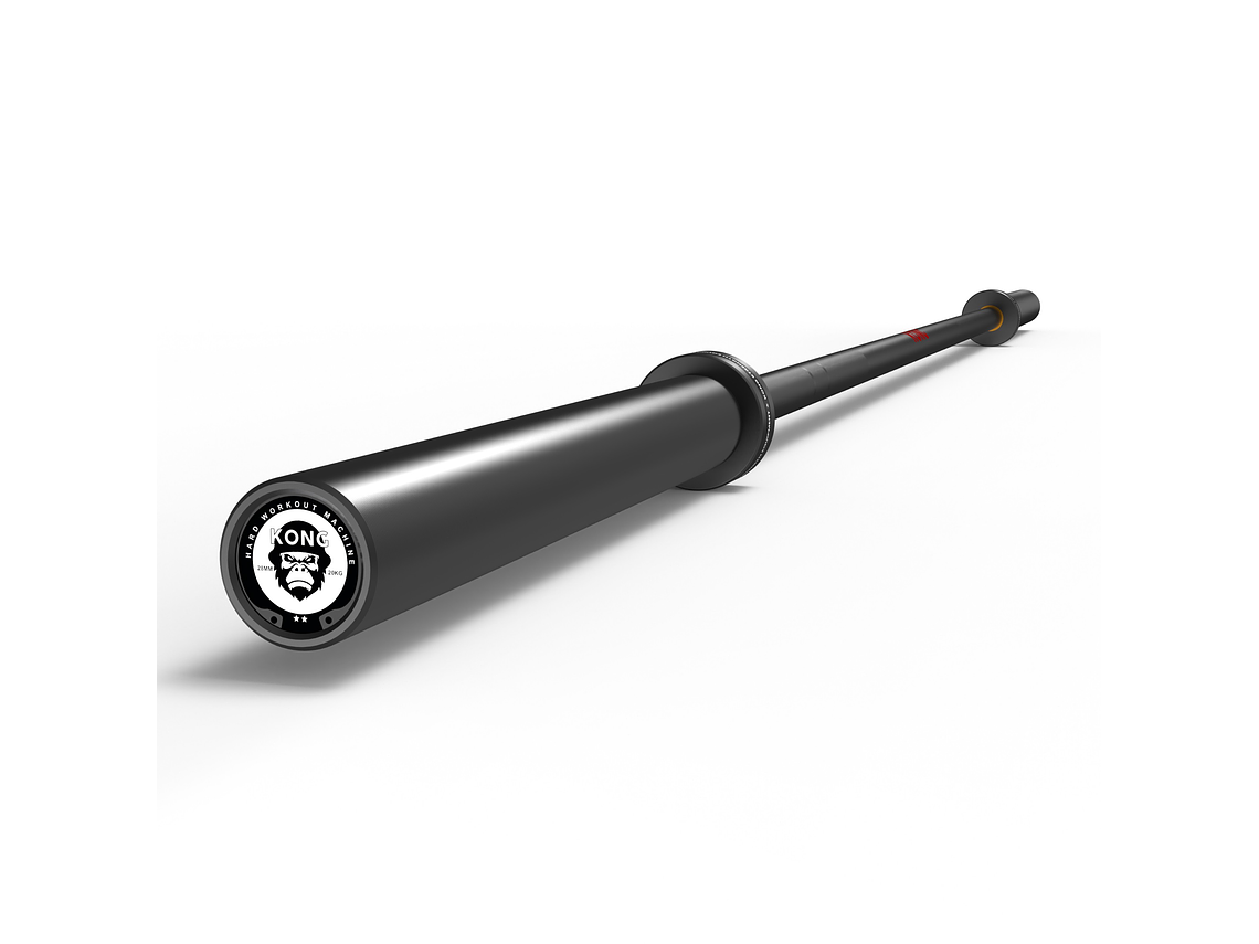 Barra Olímpica Cerakote Black 20kg | KONG 4