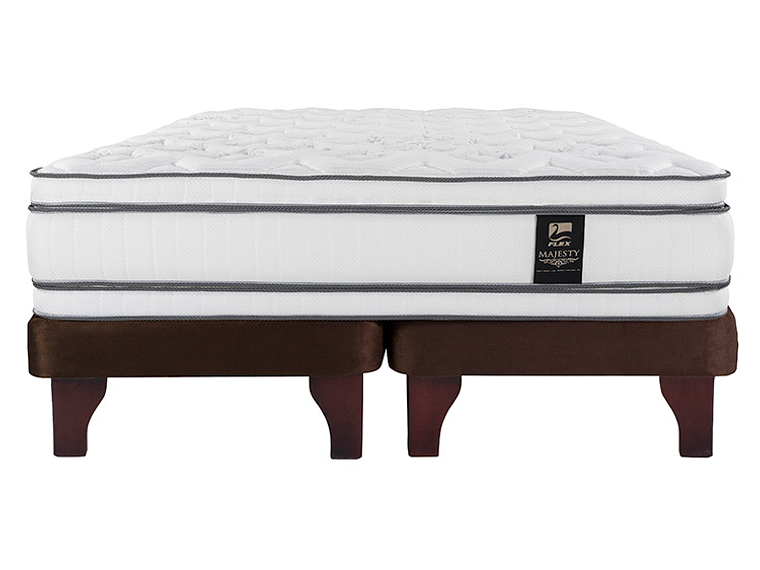 CAMA EUROPEA FLEX MAJESTY BD KING CHOCOLATE 1