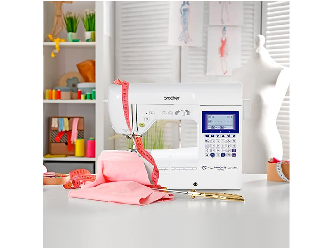 MAQUINA DE COSER BROTHER NQ470 QUILTING Y PATCHWORK 2