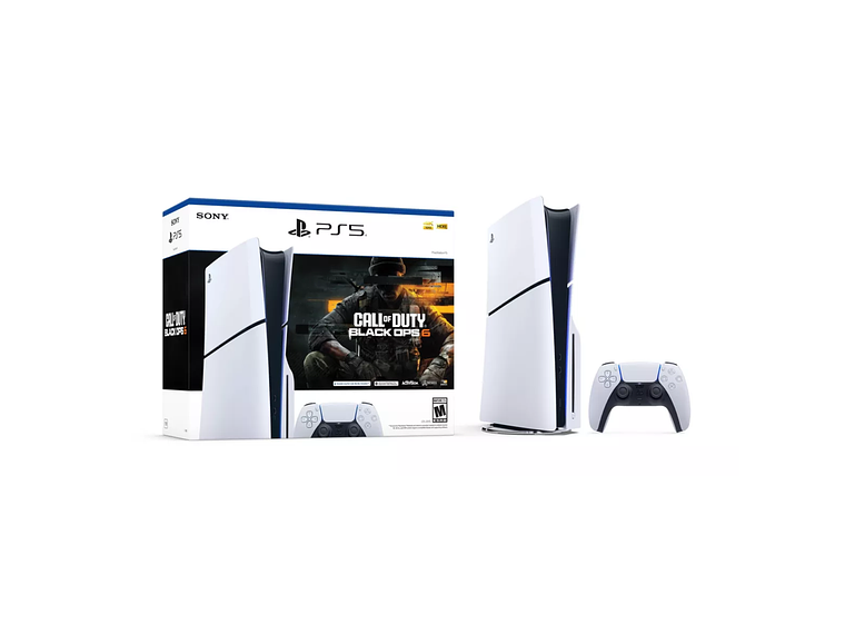 CONSOLA PS5 SLIM EDICIÓN DISCO + CALL OF DUTY BLACK OPS 6 2