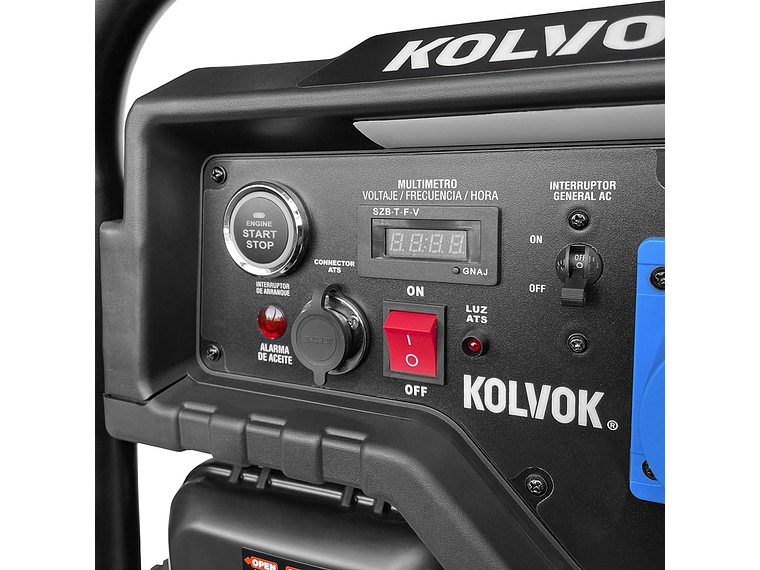 GENERADOR MONOFÁSICO KOLVOK GO82GTA 8.5 KVA GASOLINA 2