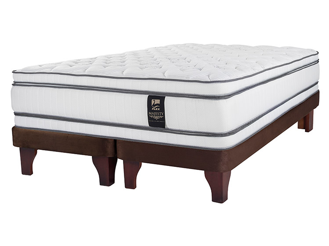 CAMA EUROPEA FLEX MAJESTY BD KING CHOCOLATE 2