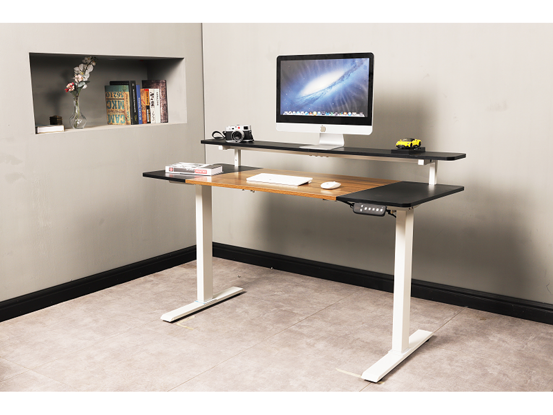 ESCRITORIO AGUILA MUEBLES WEBDDZ02140WB ELECTRICO REGULABLE OFICINA HOGAR WEB DDZ02140WB METAL 2