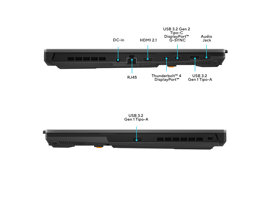 NOTEBOOK ASUS TUF GAMING F15 I7 16GB RAM 512GB SSD RTX4060 2