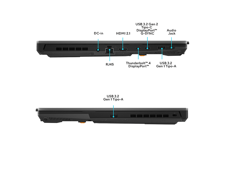 NOTEBOOK ASUS TUF GAMING F15 I7 16GB RAM 512GB SSD RTX4060 2