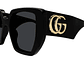LENTES SOL GUCCI SHINY BLACK - Miniatura 3